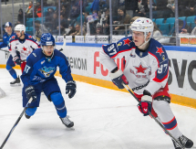 Фоторепортаж с матча КХЛ «Барыс» — ЦСКА 3:1