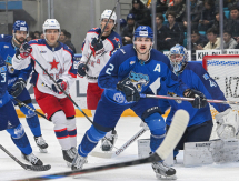 Фоторепортаж с матча КХЛ «Барыс» — ЦСКА 3:1