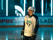 Фоторепортаж с матча КХЛ «Нефтехимик» — «Барыс» 3:2