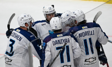 Видео шайб матча КХЛ «Торпедо» — «Барыс» 3:2