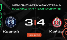 Видеообзор матча «Кайрата» с семью голами в чемпионате Казахстана