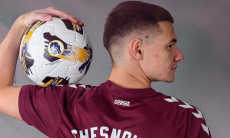 «Хартс» показал подготовку Ислама Чеснокова к возможному дебюту. Видео