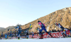 Сборная Казахстана выступила на этапе Кубка мира по биатлону