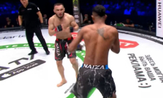 Боец из Казахстана удосрочил бразильца с 28 победами. Видео