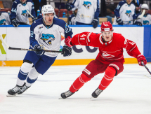 Фоторепортаж с матча КХЛ «Спартак» — «Барыс» 5:3