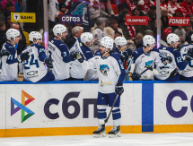 Фоторепортаж с матча КХЛ «Спартак» — «Барыс» 5:3