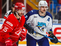 Фоторепортаж с матча КХЛ «Спартак» — «Барыс» 5:3