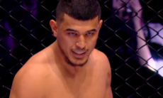 Нокаутом в первом раунде закончился дебютный бой «Золотого» из Узбекистана в ММА. Видео