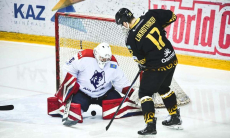 Семь шайб определили исход матча «Сарыарки» в чемпионате Казахстана