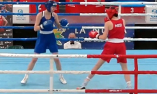 Бой Казахстана с нокдауном решил судьбу медали на турнире по боксу в Испании