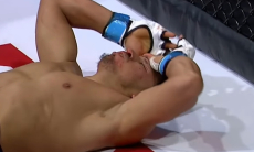 Зверским нокаутом закончился бой Казахстан — Узбекистан на вечере ММА. Видео