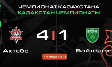 Видеообзор огненного матча с пятью голами в чемпионате Казахстана