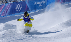 Лучший казахстанский фристайлист добился победы на Олимпийских играх в Италии