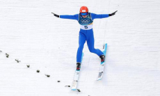Казахстанский лыжник-двоеборец выступил в медальной гонке на Олимпиаде-2026