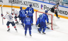 Видео шайб матча КХЛ «Барыс» — «Металлург» 2:3 ОТ