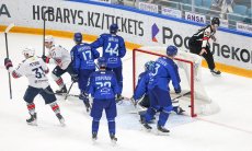 Видеообзор матча «Барыса» с овертаймом и пятью шайбами в КХЛ