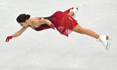 Видео произвольной программы Софьи Самоделкиной на Олимпиаде-2026