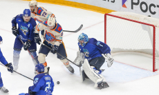 Видеообзор домашнего матча «Барыса» с семью шайбами в КХЛ