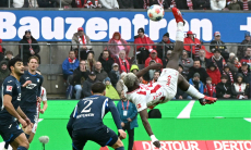 В Бундеслиге забили гол через себя в стиле Роналду. Видео 