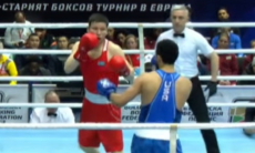 Казахстанский боксёр сразился с чемпионом мира из США