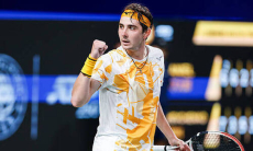 Российский теннисист оценил непростой матч с казахстанцем