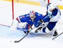 Фоторепортаж с матча КХЛ СКА — «Барыс» 7:0