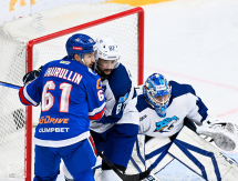 Фоторепортаж с матча КХЛ СКА — «Барыс» 7:0