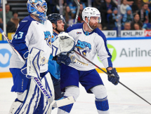 Фоторепортаж с матча КХЛ «Сибирь» — «Барыс» 2:1 Б