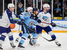 Фоторепортаж с матча КХЛ «Сибирь» — «Барыс» 2:1 Б