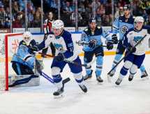 Фоторепортаж с матча КХЛ «Сибирь» — «Барыс» 2:1 Б