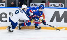 Видео шайб матча КХЛ СКА — «Барыс» 7:0