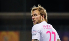 Юбилейный мяч забит в матче европейского клуба с участием игрока сборной Казахстана