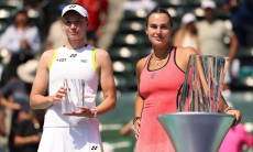 «Рыбакина — худший кошмар Соболенко». Как мир отреагировал на поражение казахстанки в финале Индиан-Уэллса