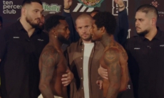 Чемпион мира в весе Жанибека Алимханулы прошёл взвешивание перед боем