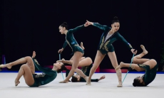 Сборная Казахстана по художественной гимнастике завоевала четыре медали на турнире в Греции