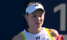 Форма Елены Рыбакиной вызвала восхищение после уверенной победы