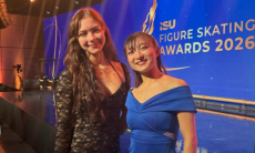 Лучшая фигуристка Казахстана восхитила нарядом на банкете после ЧМ-2026. Фото