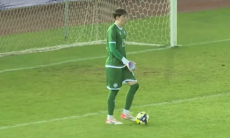 Закончился первый тайм матча Казахстана в отборе на Евро по футболу