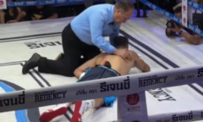 «Отправил спать». Чемпион WBA из Казахстана оформил один из лучших нокаутов года. Видео