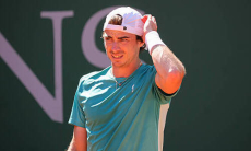 Двумя сетами закончился матч казахстанского теннисиста на турнире в Италии