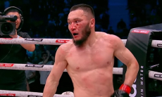 Видео нокаута Жумана Жумабекова в главном бою