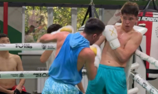 Махмуд и Торехан Сабырханы устроили спарринг. Видео