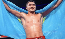 Мейирим Нурсултанов прибыл в США для подготовки к бою. Фото