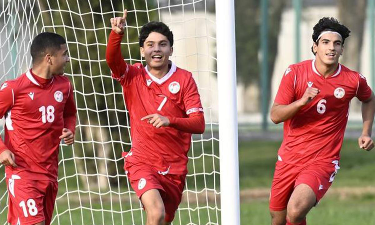 Таджикистан победил в футбольном матче со счётом 5:1