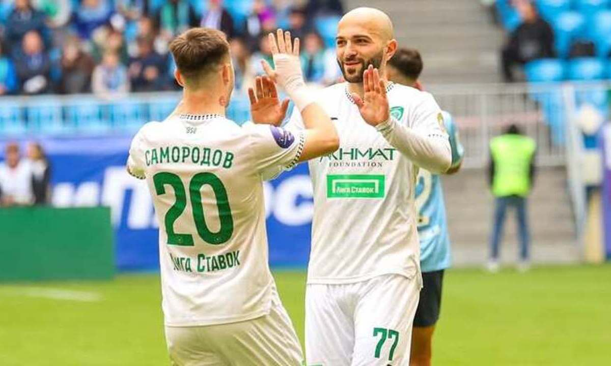 «Ахмат» упустил победу в матче с ассистом Максима Самородова