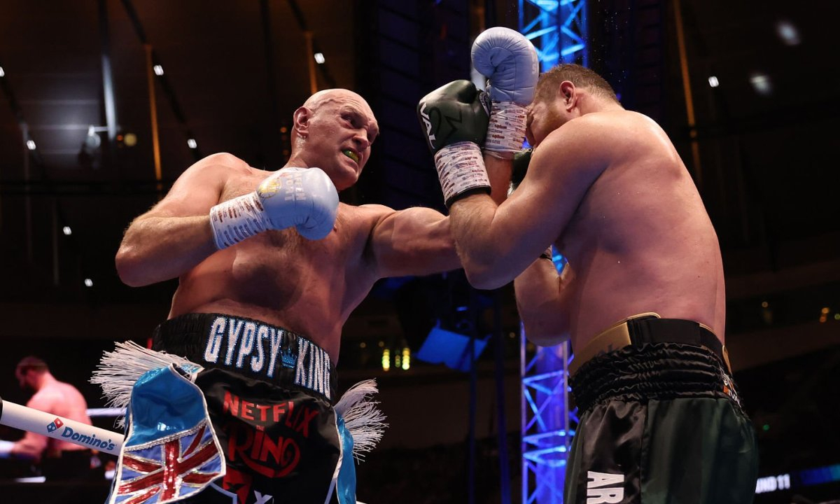 Видео полного боя Тайсон Фьюри — Арсланбек Махмудов