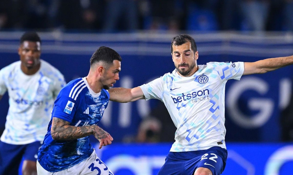 Счет 4:3 после камбэка зафиксирован в матче «Интера» в Серии А