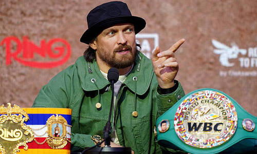 Александр Усик оценил шансы Энтони Джошуа в возможном бое с Тайсоном Фьюри