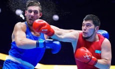 Айбек Оралбай эффектным ударом выбил капу у соперника в финале. Видео