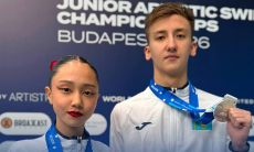 Казахстан выиграл историческое «серебро» на юношеском ЧМ-2026 по артистическому плаванию 